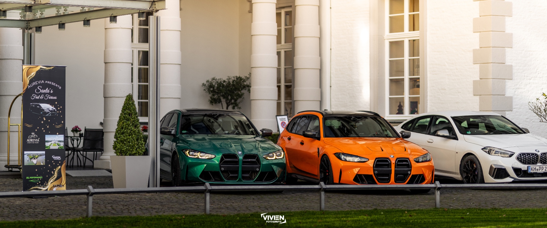 Schloss · Aurevia Banner · M3 Duo & 2er Gran Coupé