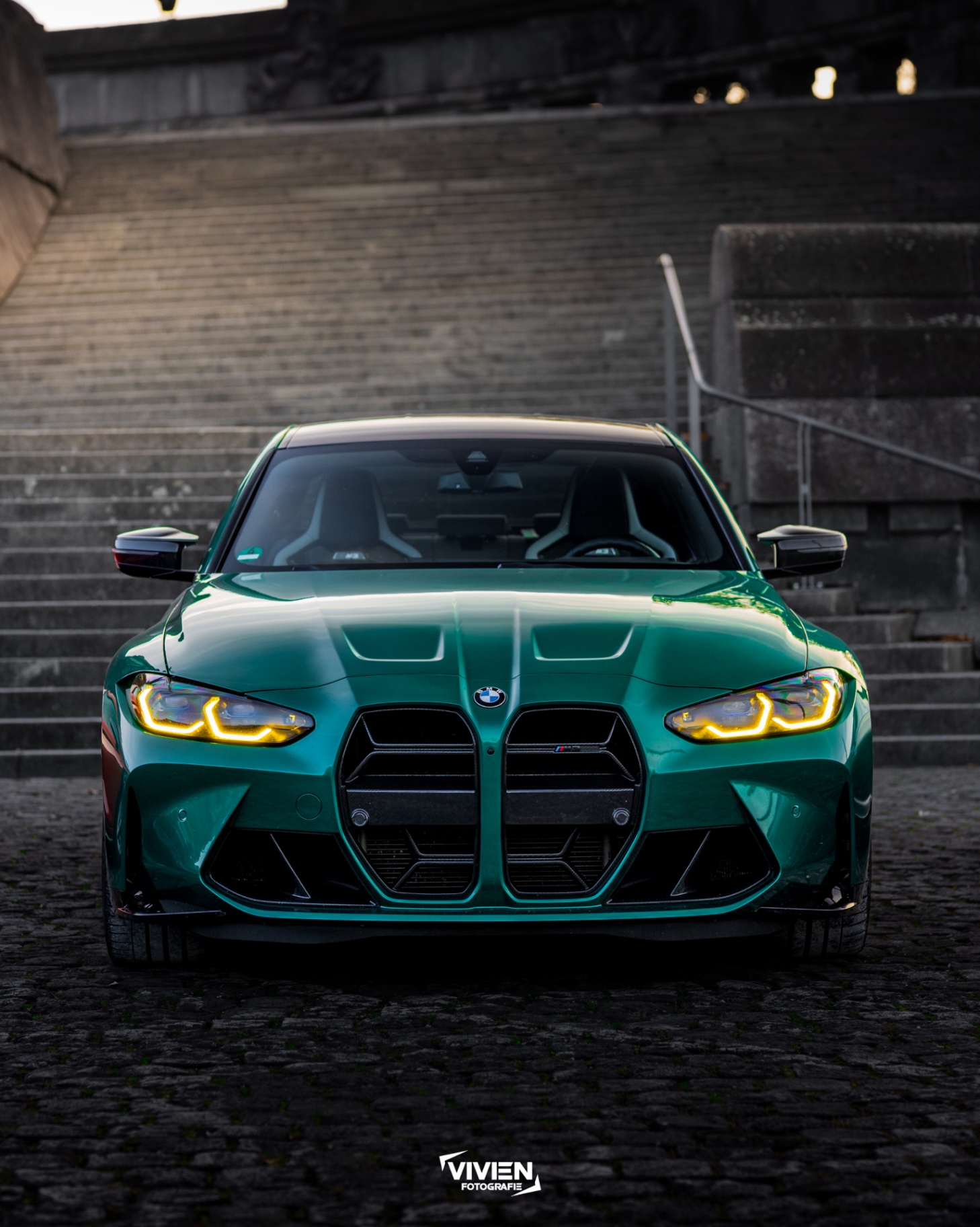 BMW M3 · Isle of Man Green
