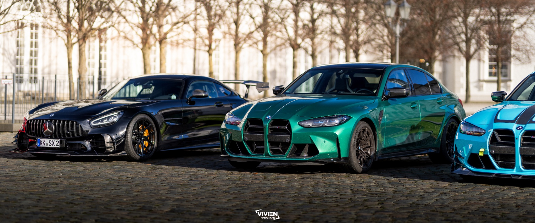 AMG GT Black Series · M3 Competition · Monument Light