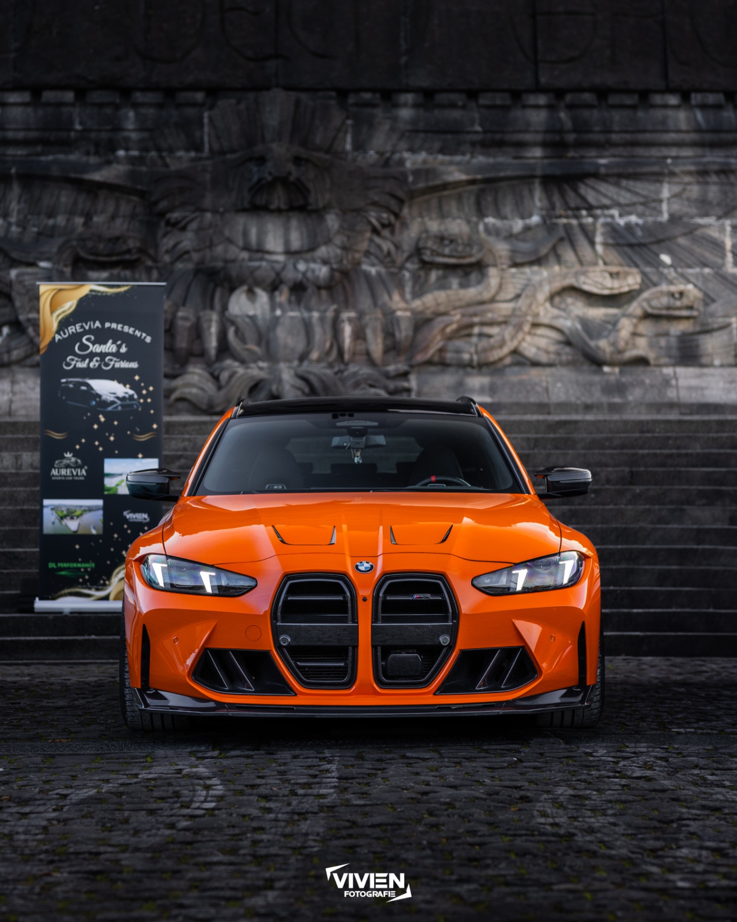 BMW M3 Touring · Fire Orange