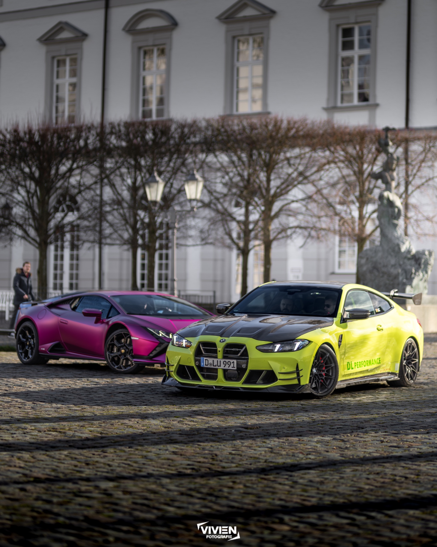 M4 DL Performance & Huracán Magenta · Schlosshof