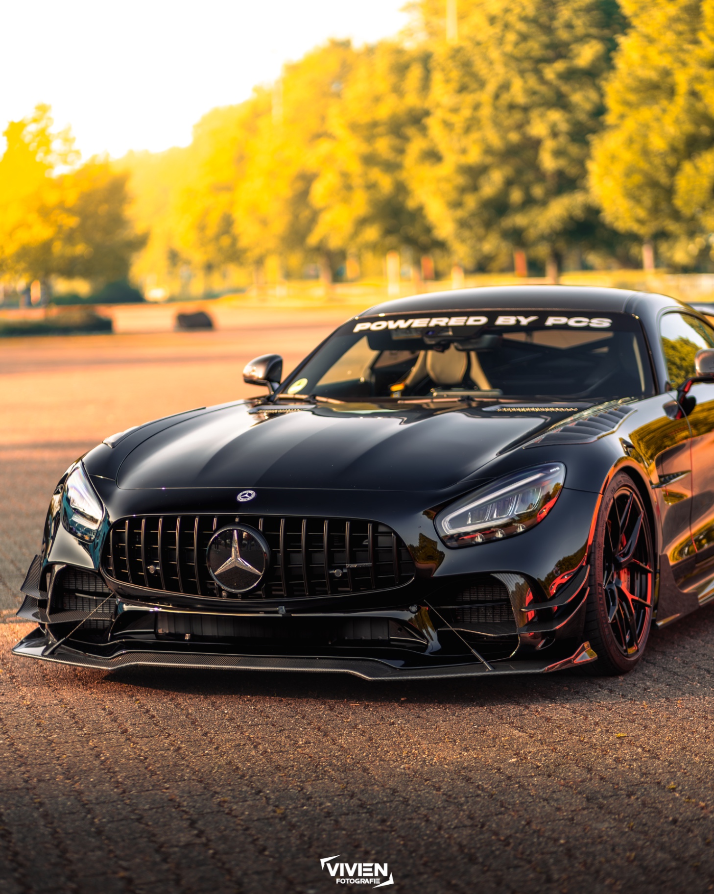 AMG GT Black Series · Powered by PCS